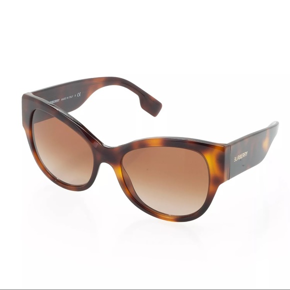 Burberry 54mm Cat Eye Frame Sunglasses - Picture 1 of 11